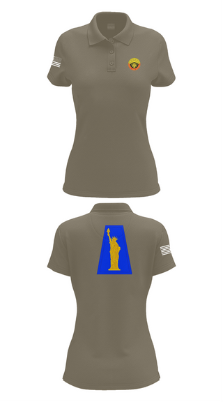 Womens Short Sleeve Performance Polo, 389th CSSB, , Teamtime, Team time, sublimation, custom sports apparel, team uniforms, spirit wear, spiritwear, sports uniforms, custom shirts, team store, custom team store, fundraiser sports, apparel fundraiser