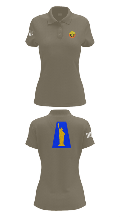 389th CSSB 42999540 Women's Short Sleeve Performance Polo  - 75