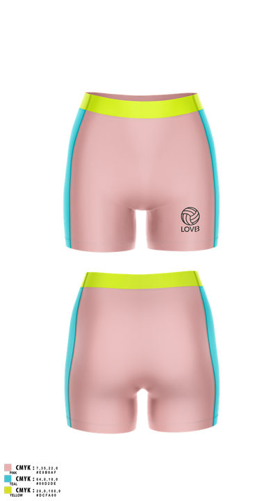 LOVB 47574043 Women's Compression Shorts - 1