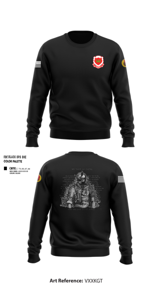 Crew Neck Sweatshirt, 230th Engineering Vertical Construction Company, , Teamtime, Team time, sublimation, custom sports apparel, team uniforms, spirit wear, spiritwear, sports uniforms, custom shirts, team store, custom team store, fundraiser sports, apparel fundraiser
