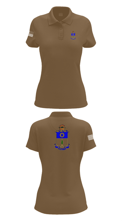 C co. 4/21 Nightfighters 39562086 Women's Short Sleeve Performance Polo  - 15