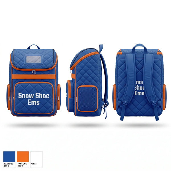 Gear Bag, Snow Shoe Ems, EMS/EMT, Teamtime, Team time, sublimation, custom sports apparel, team uniforms, spirit wear, spiritwear, sports uniforms, custom shirts, team store, custom team store, fundraiser sports, apparel fundraiser