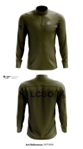 Laurel county sheriffs office Quarter Zip Jacket - 11