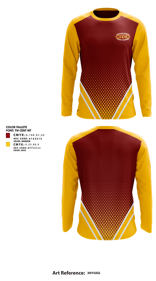 Long Sleeve Performance Shirt, Minnesota Football Coaches Association, , Teamtime, Team time, sublimation, custom sports apparel, team uniforms, spirit wear, spiritwear, sports uniforms, custom shirts, team store, custom team store, fundraiser sports, apparel fundraiser