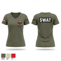 TOPD 19146103 Women's Short Sleeve V-neck Shirt - 1