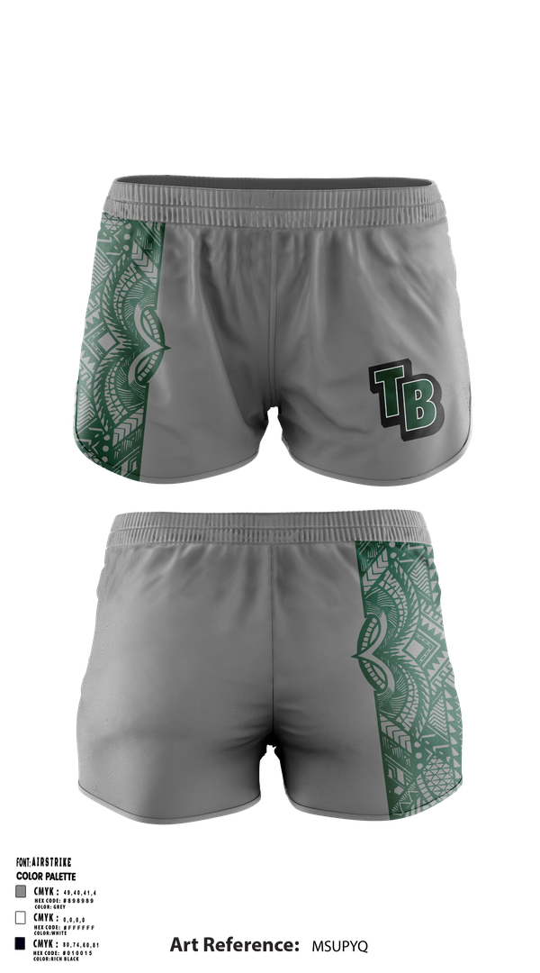 Womens Shorts, Twelve Bridges Rhinos, Men's Volleyball, Teamtime, Team time, sublimation, custom sports apparel, team uniforms, spirit wear, spiritwear, sports uniforms, custom shirts, team store, custom team store, fundraiser sports, apparel fundraiser