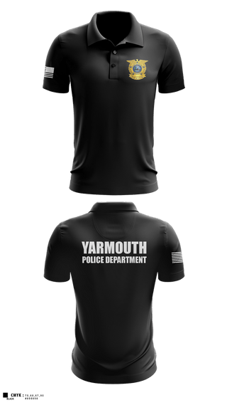 Short Sleeve Performance Polo, YARMOUTH POLICE DEPARTMENT, Police, Teamtime, Team time, sublimation, custom sports apparel, team uniforms, spirit wear, spiritwear, sports uniforms, custom shirts, team store, custom team store, fundraiser sports, apparel fundraiser