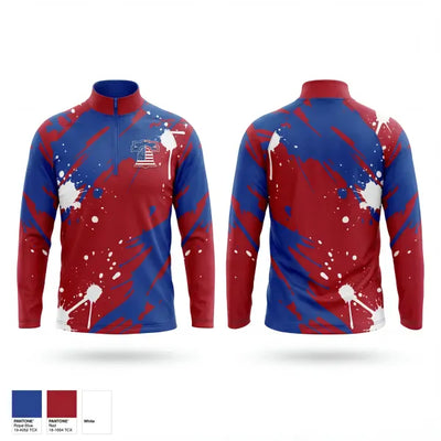 Liberty Bell Baseball 41694932 Quarter Zip Jacket - 1