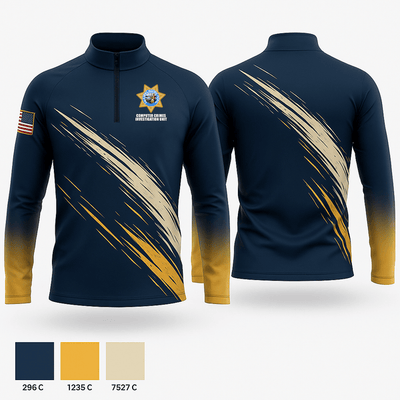 Computer Crimes Investigation Unit 86495274 Quarter Zip Jacket - 1