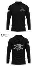 Blacksheep Company, 1-112th Infantry Long Sleeve hooded sunshirt - 6