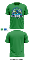 Emerald High Swim Aeroaunts 14114114 Short Sleeve Performance Shirt - 2