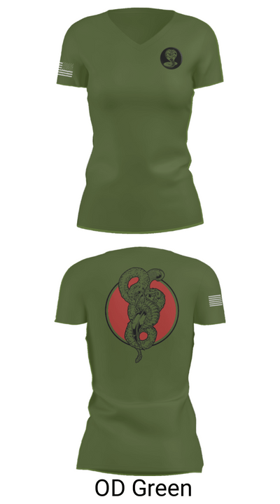 Red Warriors 36631252 Women's Short Sleeve V-neck Shirt - 48