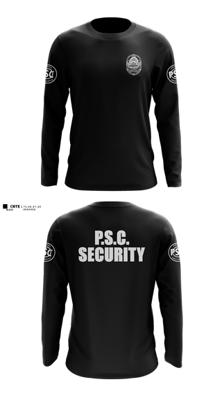 Long Sleeve Performance Shirt, Security, Police, Teamtime, Team time, sublimation, custom sports apparel, team uniforms, spirit wear, spiritwear, sports uniforms, custom shirts, team store, custom team store, fundraiser sports, apparel fundraiser