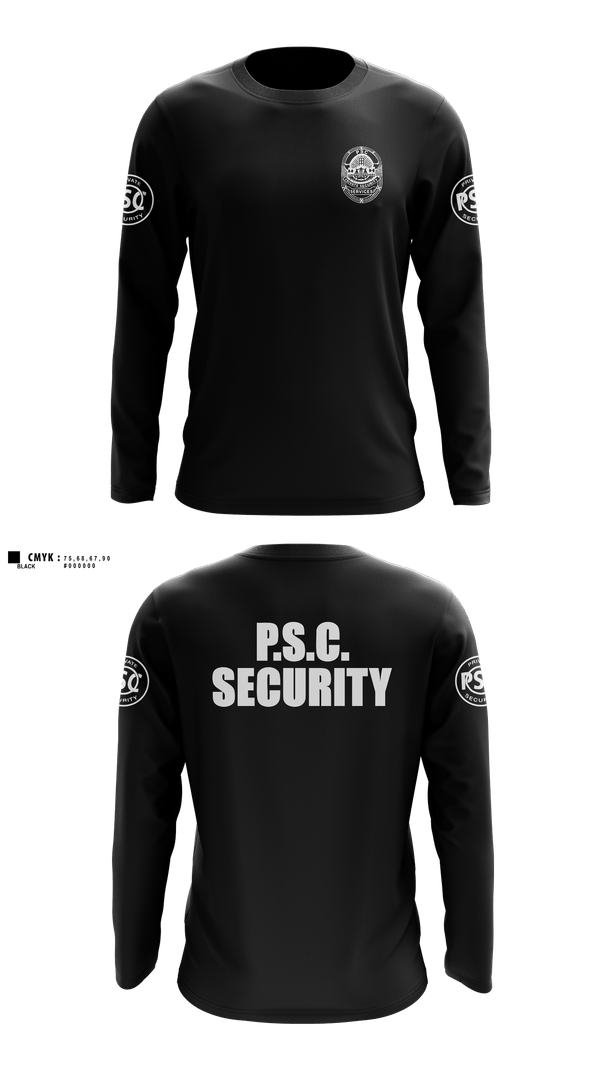 Long Sleeve Performance Shirt, Security, Police, Teamtime, Team time, sublimation, custom sports apparel, team uniforms, spirit wear, spiritwear, sports uniforms, custom shirts, team store, custom team store, fundraiser sports, apparel fundraiser