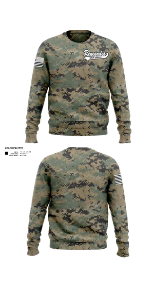 Crew Neck Sweatshirt, Grossmont College Softball, Softball, Teamtime, Team time, sublimation, custom sports apparel, team uniforms, spirit wear, spiritwear, sports uniforms, custom shirts, team store, custom team store, fundraiser sports, apparel fundraiser