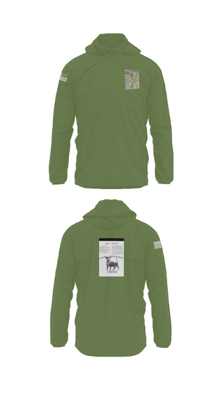 Windbreaker, 2nd Armored Cavalry Regiment, , Teamtime, Team time, sublimation, custom sports apparel, team uniforms, spirit wear, spiritwear, sports uniforms, custom shirts, team store, custom team store, fundraiser sports, apparel fundraiser