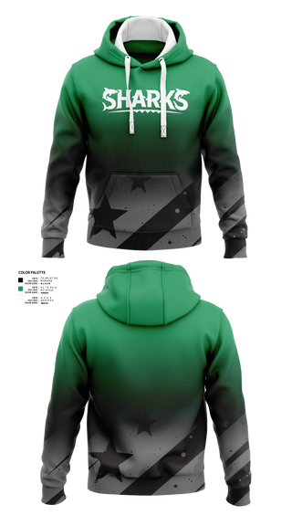 Hoodie, Sharks, Men's Soccer, Teamtime, Team time, sublimation, custom sports apparel, team uniforms, spirit wear, spiritwear, sports uniforms, custom shirts, team store, custom team store, fundraiser sports, apparel fundraiser