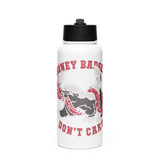 B co 236th BEB, 30th ABCT 17684221 Stainless Steel Water Bottle with a Straw Lid