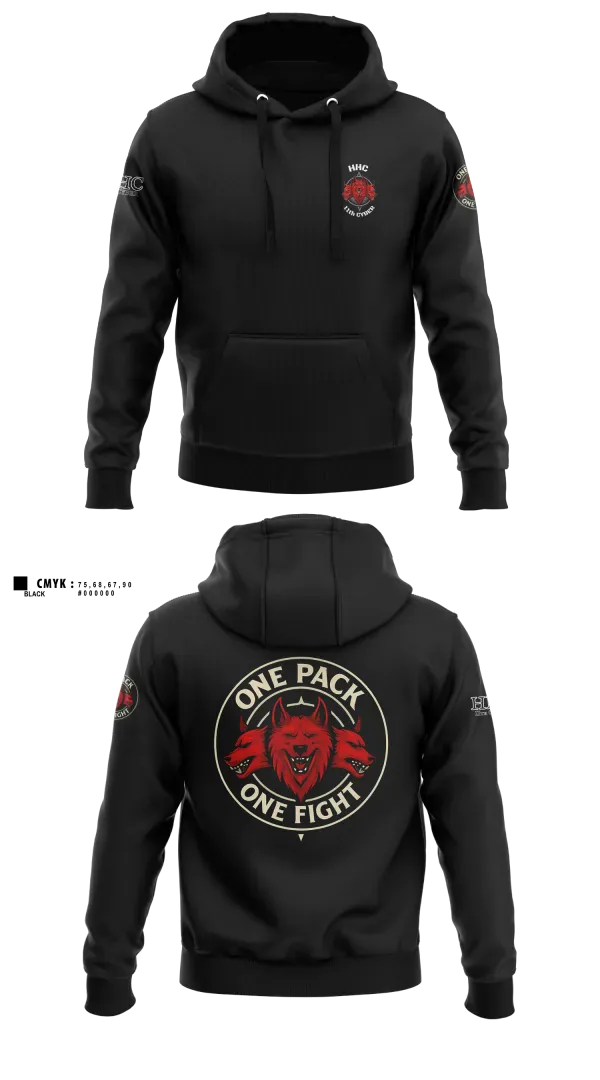 Hoodie, HHC, 11th CYB, Army, Teamtime, Team time, sublimation, custom sports apparel, team uniforms, spirit wear, spiritwear, sports uniforms, custom shirts, team store, custom team store, fundraiser sports, apparel fundraiser
