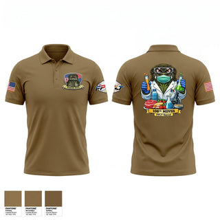 Short Sleeve Performance Polo, 106th MDVSS, Army, Teamtime, Team time, sublimation, custom sports apparel, team uniforms, spirit wear, spiritwear, sports uniforms, custom shirts, team store, custom team store, fundraiser sports, apparel fundraiser