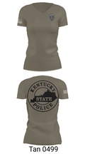 Kentucky State Police Post 9 D Unit Women's Short Sleeve V-neck Shirt - 6