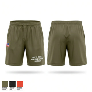 Athletic Shorts With Pockets, United States Merchant Marine Academy, Navy, Teamtime, Team time, sublimation, custom sports apparel, team uniforms, spirit wear, spiritwear, sports uniforms, custom shirts, team store, custom team store, fundraiser sports, apparel fundraiser