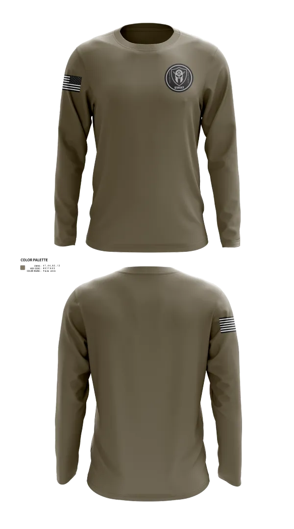 Long Sleeve Performance Shirt, Swat, , Teamtime, Team time, sublimation, custom sports apparel, team uniforms, spirit wear, spiritwear, sports uniforms, custom shirts, team store, custom team store, fundraiser sports, apparel fundraiser