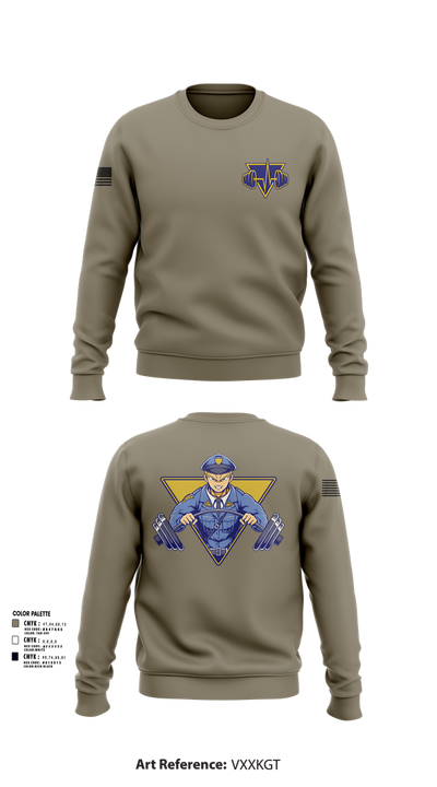 NJ State Police Crew Neck Sweatshirt - 3