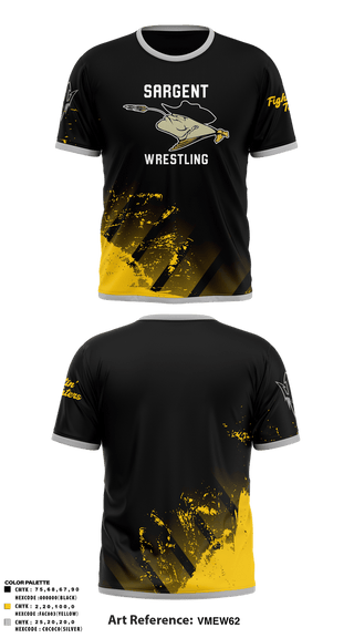 Old School Cotton Feel Shirt, Sargent Farmers, Wrestling, Teamtime, Team time, sublimation, custom sports apparel, team uniforms, spirit wear, spiritwear, sports uniforms, custom shirts, team store, custom team store, fundraiser sports, apparel fundraiser