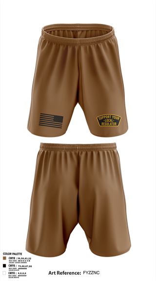 Athletic Shorts With Pockets, Regulators, Police, Teamtime, Team time, sublimation, custom sports apparel, team uniforms, spirit wear, spiritwear, sports uniforms, custom shirts, team store, custom team store, fundraiser sports, apparel fundraiser