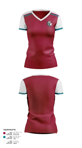 Womens Short Sleeve Vneck Shirt, Shiprock High School Softball, Softball, Teamtime, Team time, sublimation, custom sports apparel, team uniforms, spirit wear, spiritwear, sports uniforms, custom shirts, team store, custom team store, fundraiser sports, apparel fundraiser