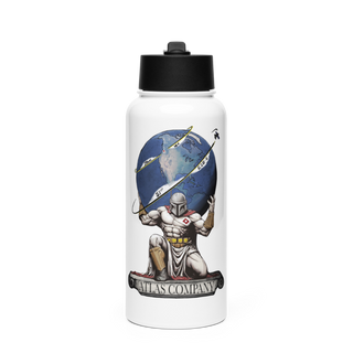 Atlas Company 51st ESB-E 59462008 Stainless Steel Water Bottle with a Straw Lid