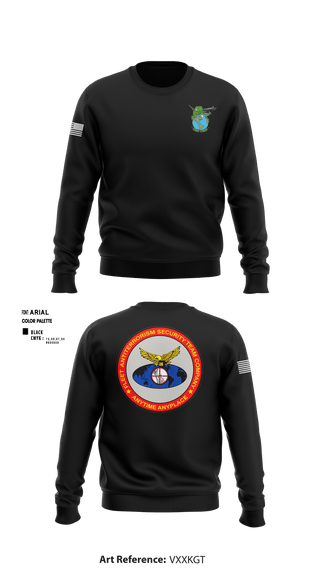 Crew Neck Sweatshirt, Fast Co 5th Plt, Marines, Teamtime, Team time, sublimation, custom sports apparel, team uniforms, spirit wear, spiritwear, sports uniforms, custom shirts, team store, custom team store, fundraiser sports, apparel fundraiser