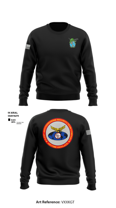 Fast Co 5th Plt 61146287 Crew Neck Sweatshirt - 1