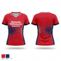 Plymouth Whitemarsh colonials 94500202 Women's Short Sleeve V-neck Shirt - 1