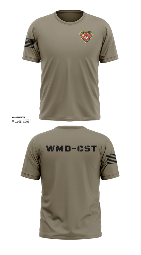 Old School Cotton Feel Shirt, 2nd WMD CST, Army, Teamtime, Team time, sublimation, custom sports apparel, team uniforms, spirit wear, spiritwear, sports uniforms, custom shirts, team store, custom team store, fundraiser sports, apparel fundraiser