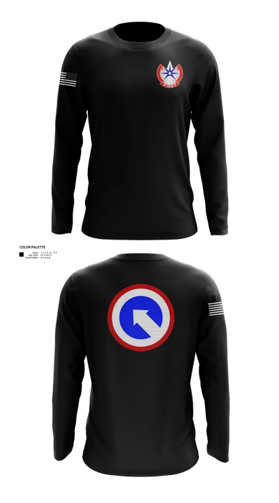 1st Theater Sustainment Command 40701813 Long Sleeve Performance Shirt 201