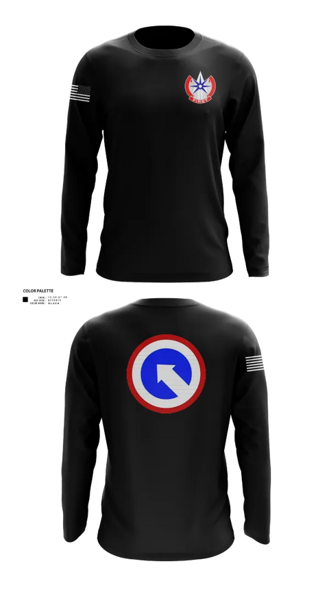 Long Sleeve Performance Shirt, 1st Theater Sustainment Command, Army, Teamtime, Team time, sublimation, custom sports apparel, team uniforms, spirit wear, spiritwear, sports uniforms, custom shirts, team store, custom team store, fundraiser sports, apparel fundraiser