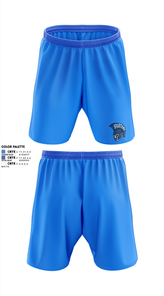 Athletic Shorts With Pockets, WMS SPRATANS, Cheer, Teamtime, Team time, sublimation, custom sports apparel, team uniforms, spirit wear, spiritwear, sports uniforms, custom shirts, team store, custom team store, fundraiser sports, apparel fundraiser