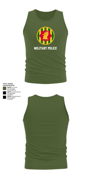 Tank Top, Military Police, Army, Teamtime, Team time, sublimation, custom sports apparel, team uniforms, spirit wear, spiritwear, sports uniforms, custom shirts, team store, custom team store, fundraiser sports, apparel fundraiser