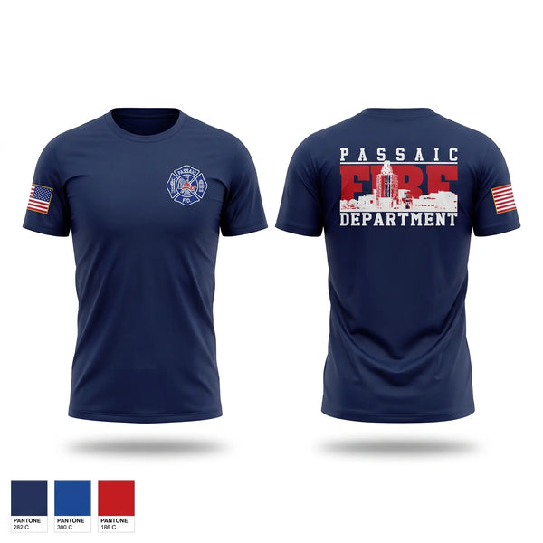 Short Sleeve Performance Shirt, FMBA Local 13/213 Passaic Fire Department, Fire Department, Teamtime, Team time, sublimation, custom sports apparel, team uniforms, spirit wear, spiritwear, sports uniforms, custom shirts, team store, custom team store, fundraiser sports, apparel fundraiser