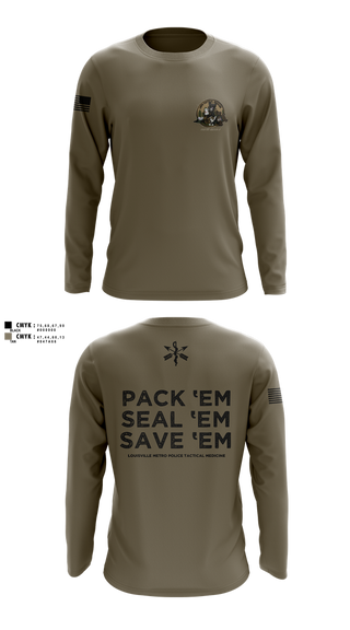 Long Sleeve Performance Shirt, LMPD HSO TRT, Police, Teamtime, Team time, sublimation, custom sports apparel, team uniforms, spirit wear, spiritwear, sports uniforms, custom shirts, team store, custom team store, fundraiser sports, apparel fundraiser