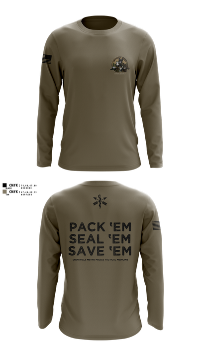 LMPD HSO TRT Long Sleeve Performance Shirt 2