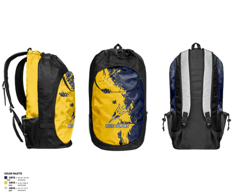 Gear Bag, Blue Demons, , Teamtime, Team time, sublimation, custom sports apparel, team uniforms, spirit wear, spiritwear, sports uniforms, custom shirts, team store, custom team store, fundraiser sports, apparel fundraiser