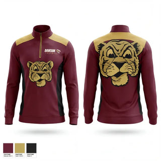 Quarter Zip Jacket, Dawson County, , Teamtime, Team time, sublimation, custom sports apparel, team uniforms, spirit wear, spiritwear, sports uniforms, custom shirts, team store, custom team store, fundraiser sports, apparel fundraiser