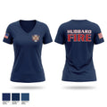 Eagle Joint Fire District 49086843 Women's Short Sleeve V-neck Shirt - 1