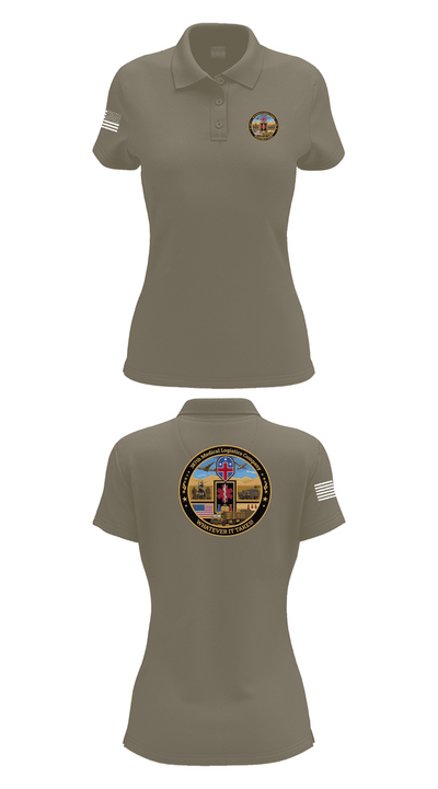 387th Medical Logistics Company 26711800 Women's Short Sleeve Performance Polo  - 75