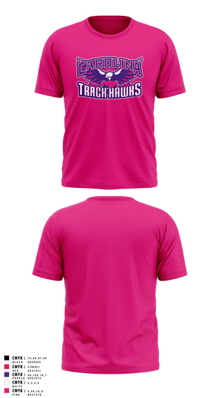 Short Sleeve Performance Shirt, Carolina Track Hawks, Track & Field, Teamtime, Team time, sublimation, custom sports apparel, team uniforms, spirit wear, spiritwear, sports uniforms, custom shirts, team store, custom team store, fundraiser sports, apparel fundraiser