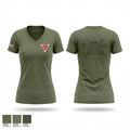 VMUT-2 68746485 Women's Short Sleeve V-neck Shirt - 1