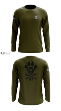 Yakima Police Department K9 School Long Sleeve Performance Shirt - 100